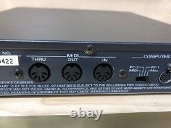 Roland SC-55K Sound Canvas 2 Mic Inputs with Echo free&fast ship from japan