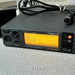 Roland SC-55mkII MIDI Sound Module Used From JAPAN