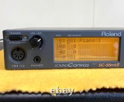 Roland SC-55mkII Sound Canvas MIDI Sound Module Used From Japan