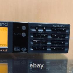 Roland SC-55mkII Sound Canvas MIDI Sound Module from japan