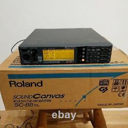 Roland SC-88VL SC88 Sound Canvas Midi Sound Module withbox from japan F/S FedEx