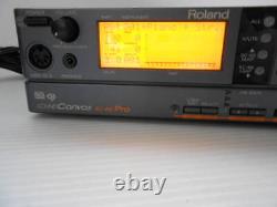 Roland SC-88pro Sound Canvas Sound Module Synthesizers Black Shipping From Japan