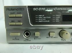 Roland SC-D70 SOUND Canvas DIGITAL General MIDI2 From Japan Please Read