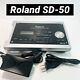 Roland SD-50 Mobile Studio Canvas MIDI Sound Module MIDI Interface From Japan