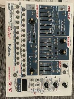 Roland SH-32 Sound Module Drum Machine Sequencer Tested good From Japan