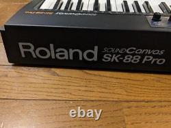Roland SK-88 PRO Sound Canvas Synthesizer Module Keyboard JP bk20 from Japan