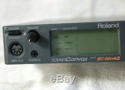 Roland Sound Canvas SC-55MK2 From Japan Free Shipping #001