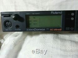 Roland Sound Canvas SC-55MK2 From Japan Free Shipping #002