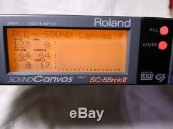 Roland Sound Canvas SC-55MK2 From Japan Free Shipping #003
