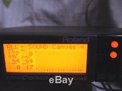 Roland Sound Canvas SC-55MK2 From Japan Free Shipping #007