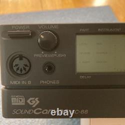 Roland Sound Canvas SC-88 used from Japan