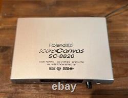 Roland Sound Canvas SC-8820 Module Used GM GS Used from Japan