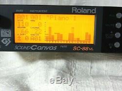 Roland Sound Canvas SC-88VL From Japan Free Shipping #005