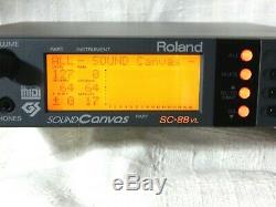 Roland Sound Canvas SC-88VL From Japan Free Shipping #005