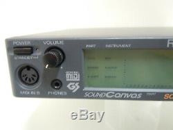 Roland Sound Canvas SC-88VL From Japan Free Shipping #012