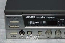 Roland Sound Canvas SC-D70 For 110V-130V From Japan Free Shipping 003
