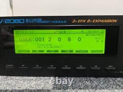 Roland Sound Source Module JV-2080 with Expansion board from JAPAN