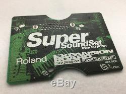 Roland Synthesizer Expansion Board SR-JV80-07 Super Sound Set from Japan