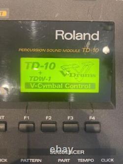 Roland TD-10 V-Drums Electronic Percussion Sound Module from Japan