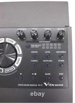 Roland TD-17 Electronic Drum Sound Module with Bluetooth From Japan