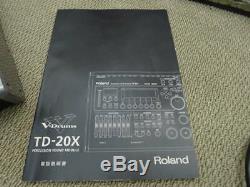 Roland TD-20X Percussion Sound Module Nearly New from Japan