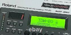 Roland TD-20X TDW-20 expanded V-Drums Percussion Sound Module from TokyoJapan MZ