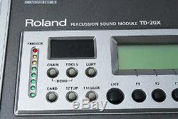 Roland TD-20X TDW-20X Percussion Sound Module withCF 2GB From Japan