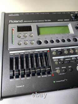 Roland TD-20X electronic drum sound module LCD defect from Japan Used