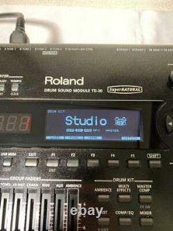 Roland TD-30 V-Drums Sound Engine Drum Sound Module From Japan MIDI USB Digital
