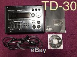 Roland TD-30 V-Drums Sound Module excellent++ condition used from Japan #461