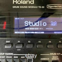 Roland TD-30 V-Drums Sound Module excellent++ condition used from Japan #462C