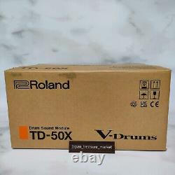 Roland TD-50X Drum Sound Module V-Drums Pure Acoustic Ambience from Japan