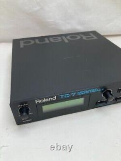 Roland TD-7 Electronic Percussion Drum Sound Module From Japan free shipping