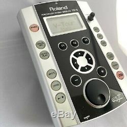 Roland TD-9 Electronic Drum Sound Module withPower Cableb From Japan Used