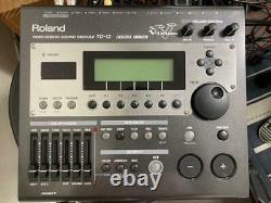 Roland TD12 Drum Module Percussion Sound Module from Japan Used