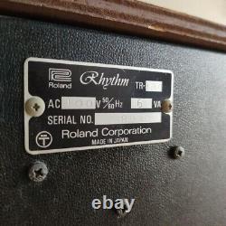 Roland TR-330 Rhythm330 Vintage Drum Machine Tested Power On Sound from Japan