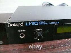 Roland U-110 Rack Mount PCM Synth Sound Module from japan