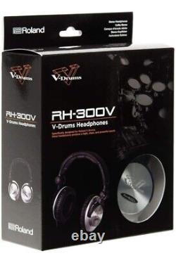 Roland V-Drums Closed Type Dynamic Headphones RH-300V from Japan withBox NEW