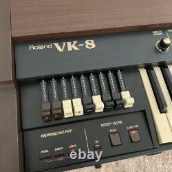 Roland VK-8 Combo Organ Virtual ToneWheel sound with soft case used from japan