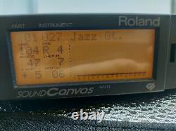 Roland used SC-55 sound module rare&vintage free shipping from JAPAN