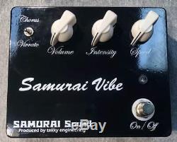 SAMURAI Sound Samurai Vibe new effects pedal from japan