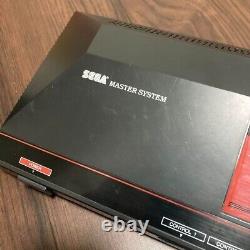 SEGA MASTER SYSTEM Console System FM Sound MK-2000 From JAPAN Fedex With Box