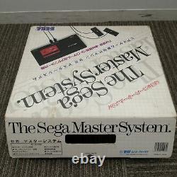 SEGA MASTER SYSTEM Console System FM Sound MK-2000 From JAPAN Tested