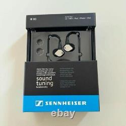 SENNHEISER IE80 Earphones AV Item music sound tuning USED from JAPAN