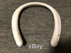 SHARP AN-SS1-W White AQUOS Sound Partner Neck Band Speaker From JAPAN Used