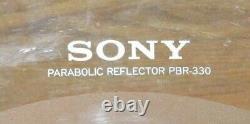 SONY PBR-330 Parabolic Collector Sound Concentrator Microphone from Japan