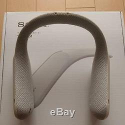 SONY SRS-WS1 Wearable Neck Speaker 2017 Model Sound-linked Vibration From Japan