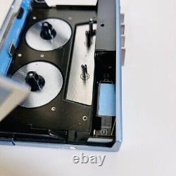 SONY Walkman WM-30 blue cassette case size SUPER SOUND From Japan JP