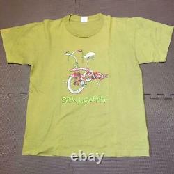 SOUND GARDEN anvil T-Shirt Pushead Olive Green Men L 1994 Vintage From Japan