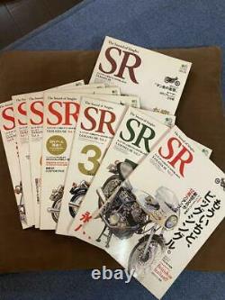 SR the sound of singles vol. 2-8 + etc. SR400 motorcycle magazine from Japan